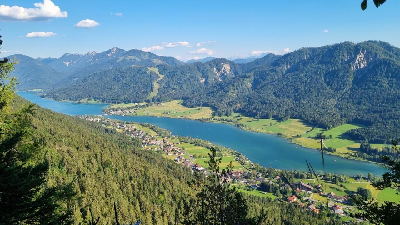 Kraners Alpenhof Bio Bed And Breakfast Pension Weissensee Exterior foto