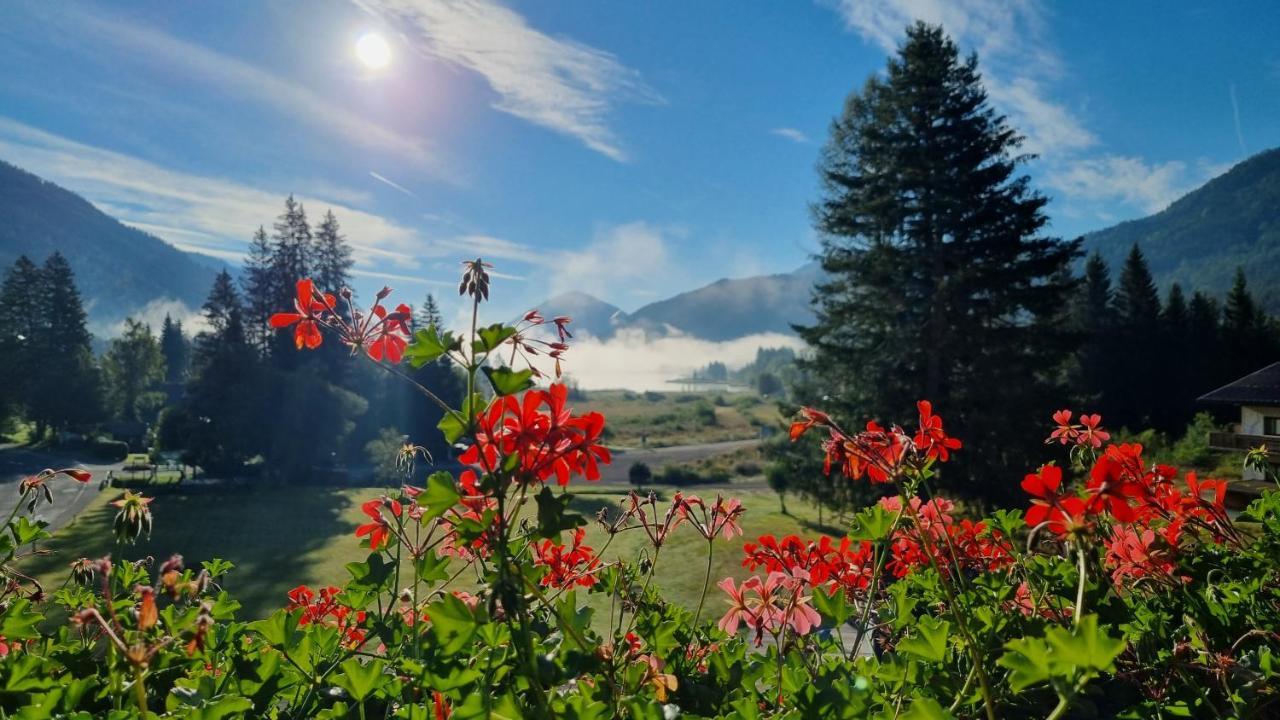 Kraners Alpenhof Bio Bed And Breakfast Pension Weissensee Exterior foto