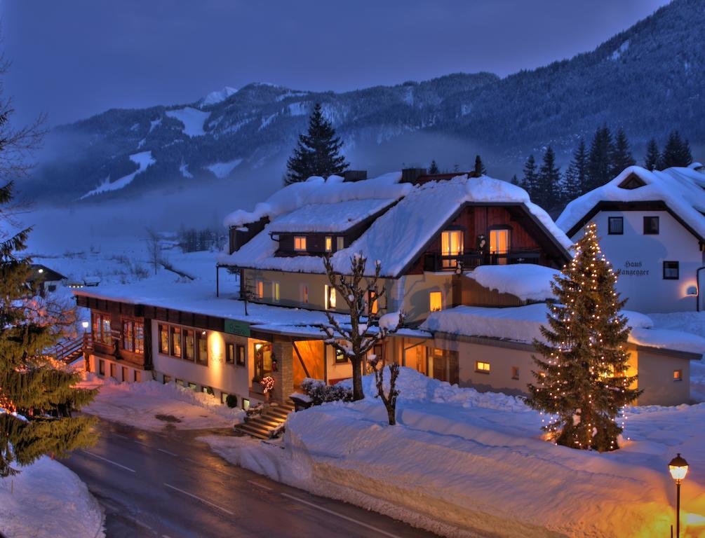 Kraners Alpenhof Bio Bed And Breakfast Pension Weissensee Exterior foto